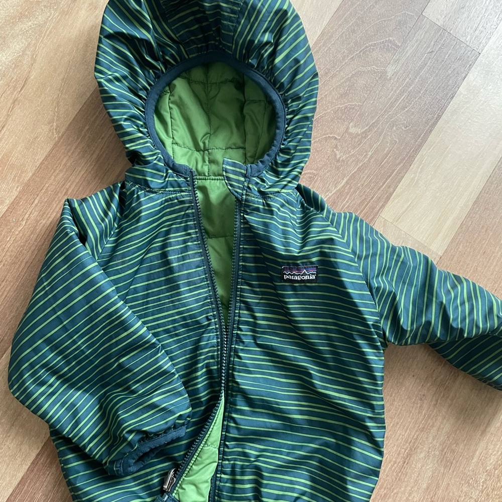 Patagonia baby coat. Reversible